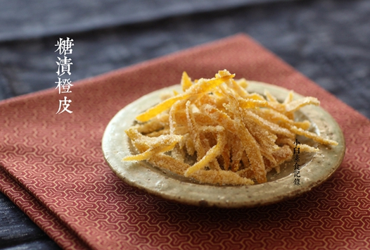 糖渍橙皮的做法
