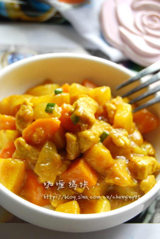 咖喱鸡块的做法