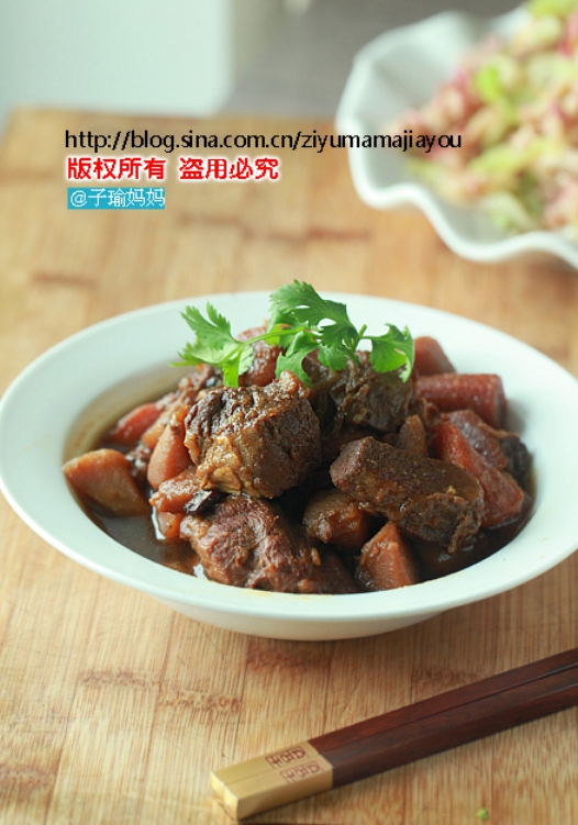 土豆炖牛肉的做法