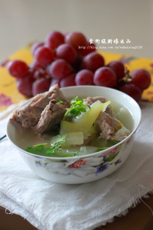 冬瓜排骨汤的做法