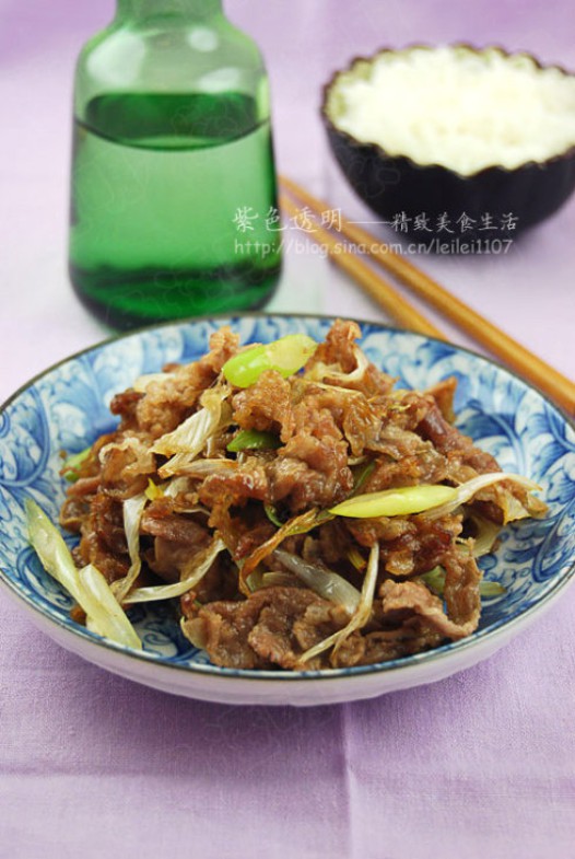 葱爆羊肉的做法