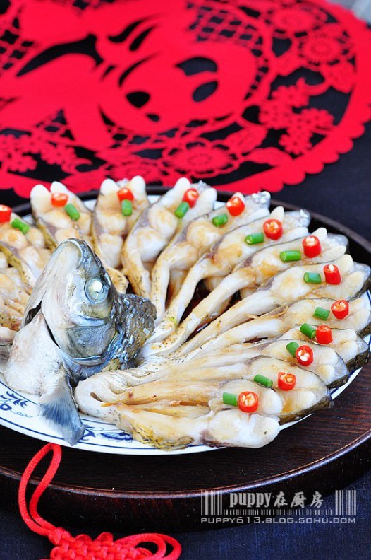 孔雀开屏鱼的做法