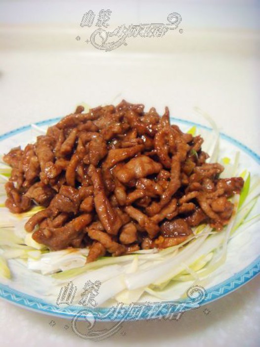 京酱肉丝的做法