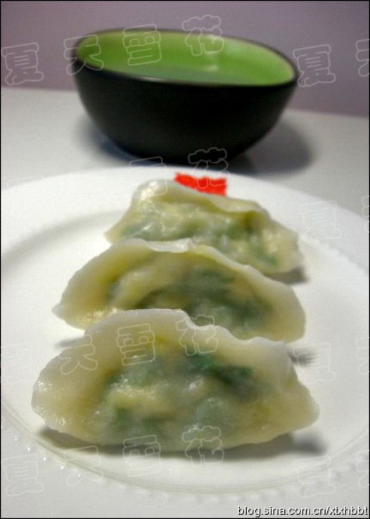 韭菜鸡蛋饺子的做法
