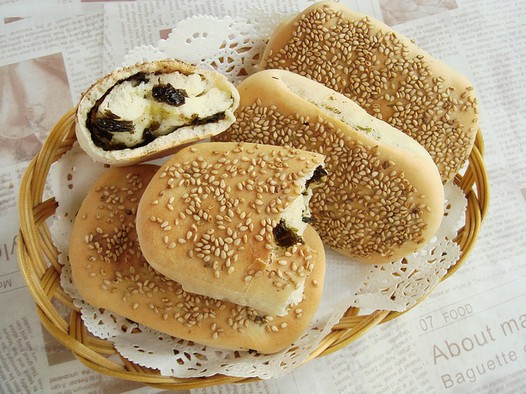 海苔烧饼的做法