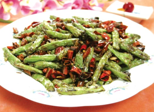 干煸四季豆的做法