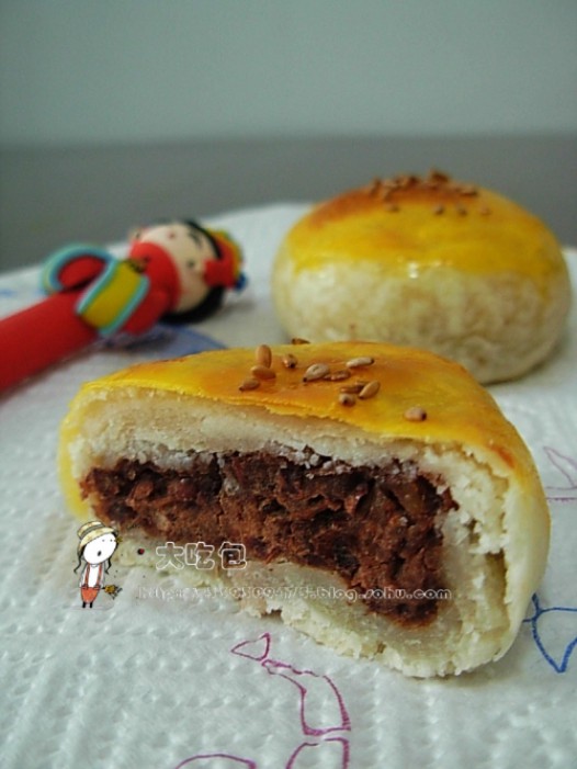 红豆酥的做法