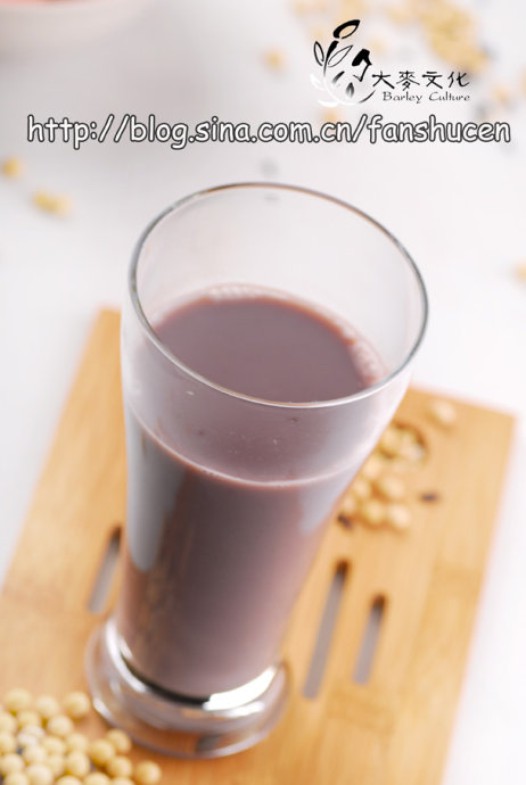 薏仁黑米豆浆的做法