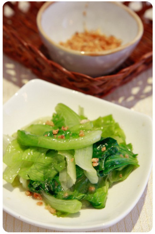 蒜蓉炒生菜的做法