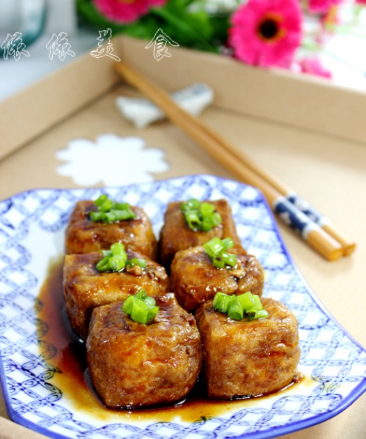 豆腐泡塞肉的做法