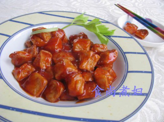 茄汁杏鲍菇的做法