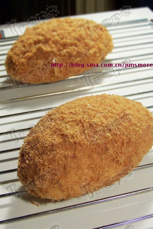 肉松面包的做法