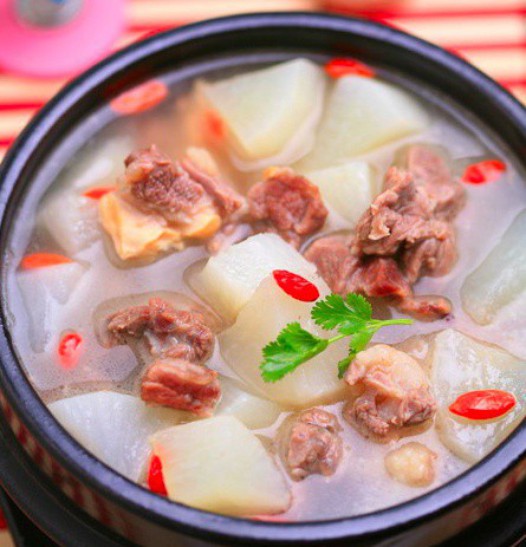羊肉炖白萝卜的做法