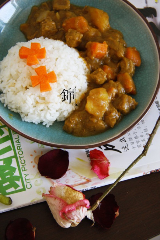 咖喱牛肉饭的做法
