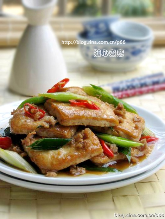 香煎豆腐的做法