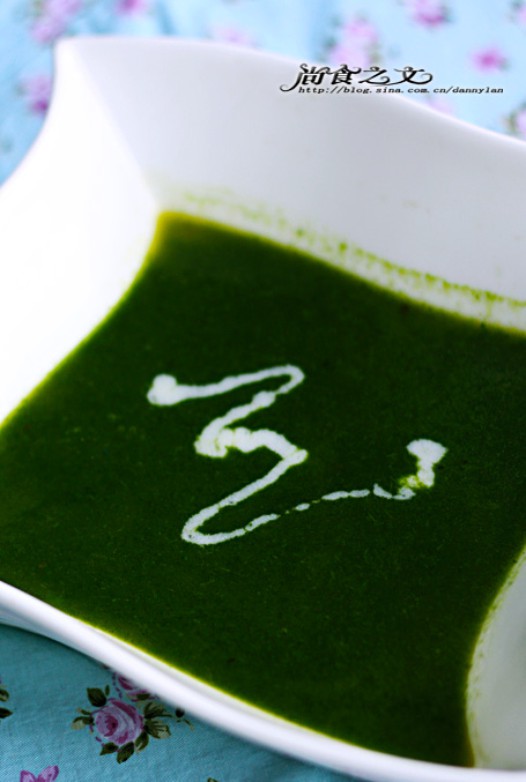 奶油菠菜汤的做法
