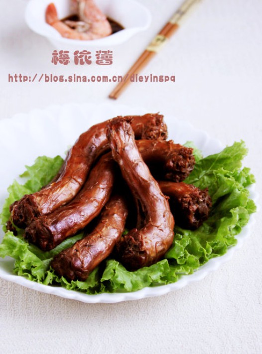 香辣卤鸭脖的做法
