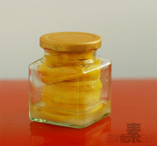 糖渍柠檬的做法