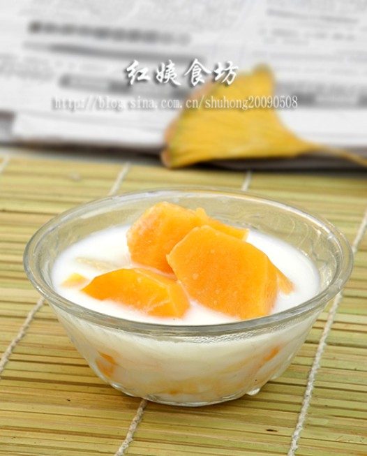 牛奶红薯糖水的做法