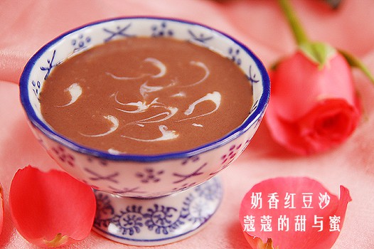 奶香红豆汤的做法