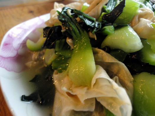 油菜炒豆腐皮的做法