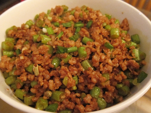 下饭菜-豇豆炒肉糜的做法