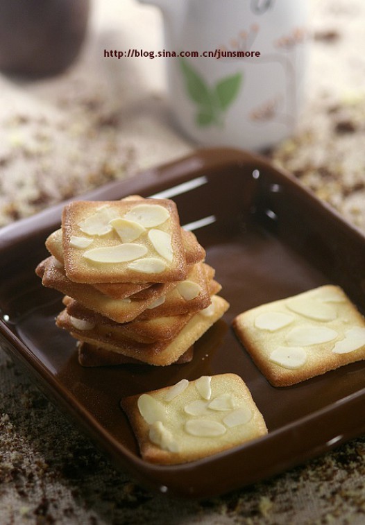 杏仁瓦片酥的做法