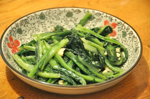 蚝油油麦菜的做法