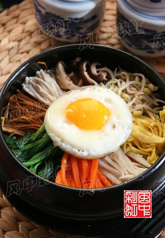石锅拌饭的做法