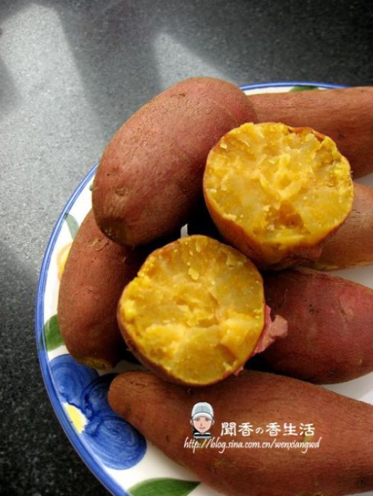 高压锅巧蒸红薯的做法