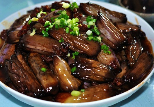 红烧肉末茄子的做法