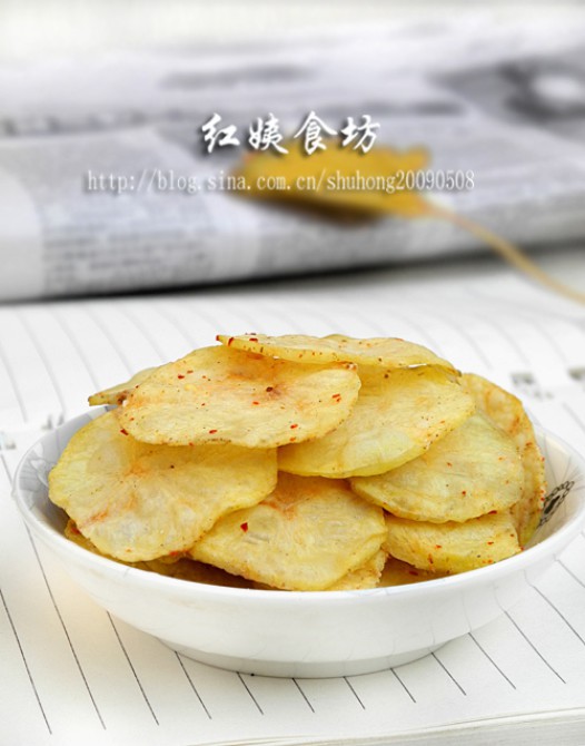 自制薯片的做法