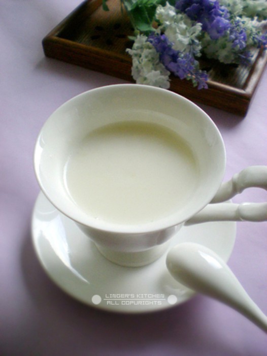 杏仁茶的做法
