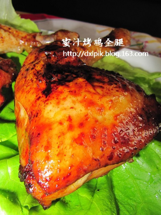 蜜汁烤鸡全腿的做法