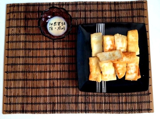 香煎乳饼的做法