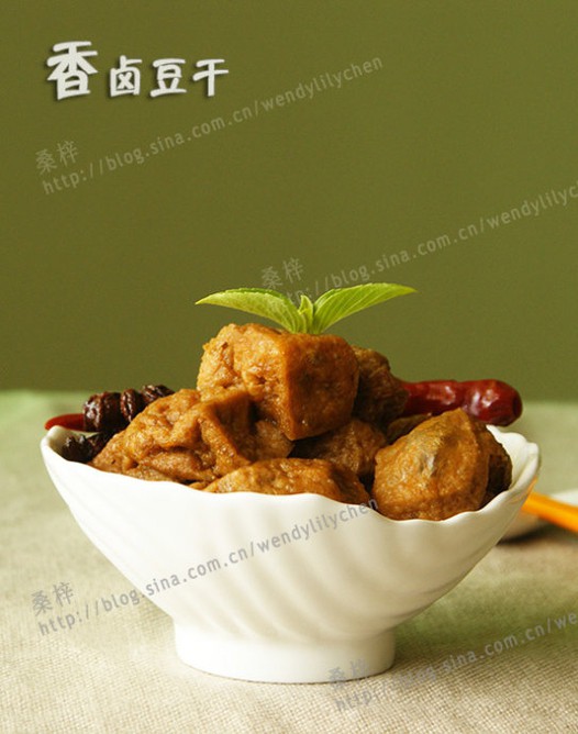 蜜汁香卤豆干的做法