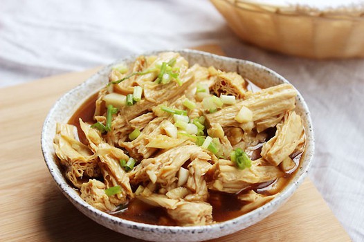 夜味腐竹的做法