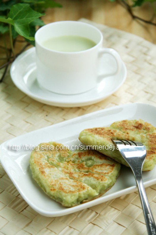 豆浆豆渣饼的做法