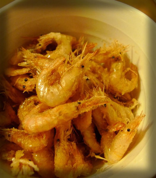 酥炸河虾的做法