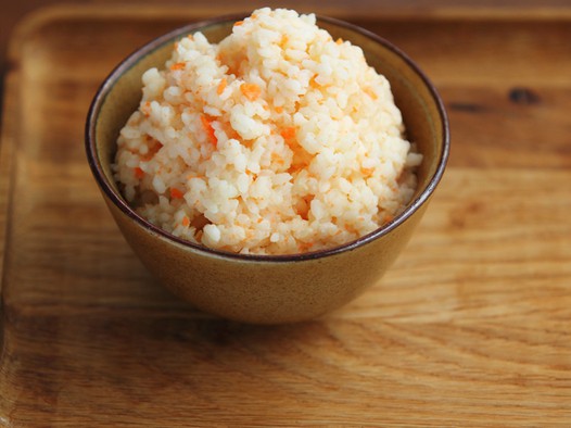 胡萝卜豆浆饭的做法