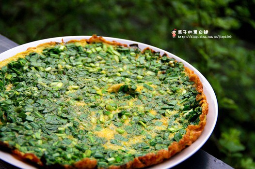 韭菜蛋饼的做法