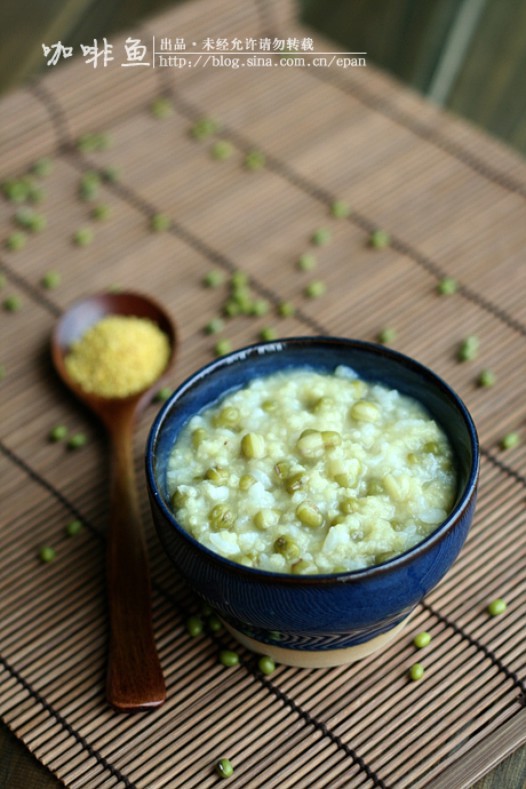 小米绿豆粥的做法