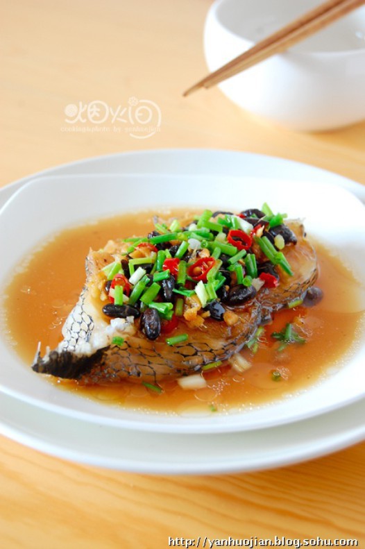 豆豉辣椒蒸鳕鱼的做法