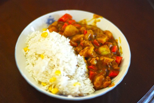 猪肉咖喱饭的做法