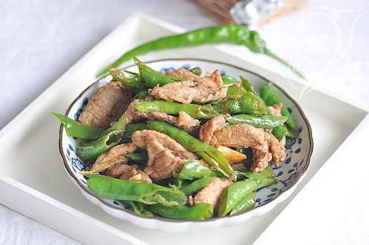 辣椒炒肉的做法