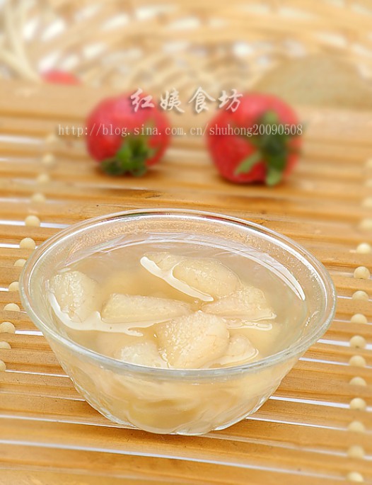 冰糖梨水的做法