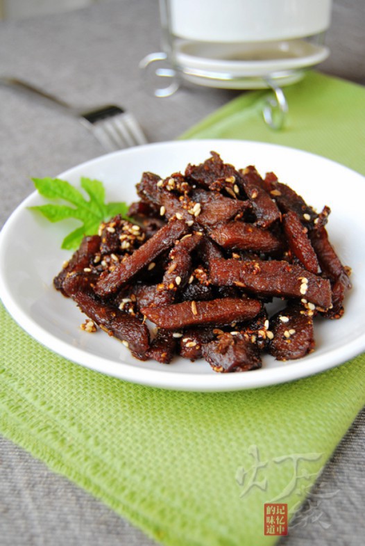 麻辣牛肉干的做法