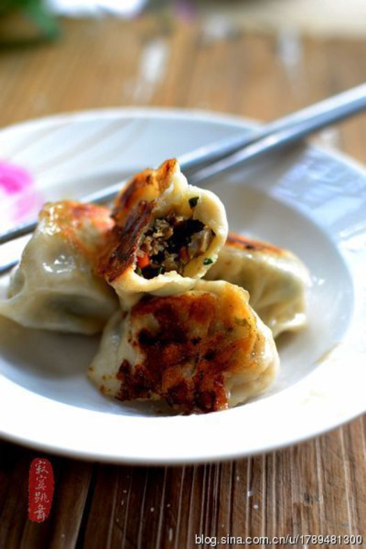韭菜煎饺的做法