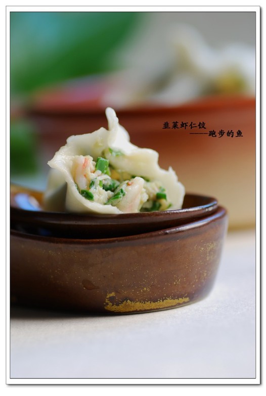 韭菜虾仁水饺的做法