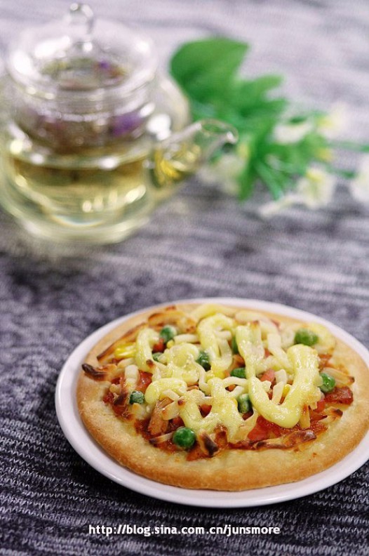 迷你脆底pizza的做法